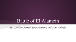 Battle of El Alamein