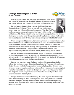 George Washington Carver