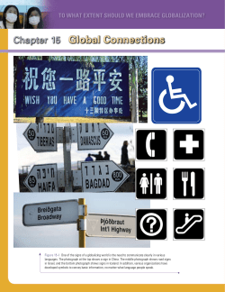 Chapter 15 Global Connections