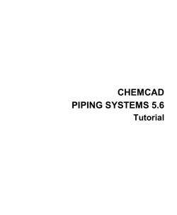 chemcad piping systems 5.6