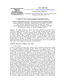 A Study on Active Electromagnetic Suspension System