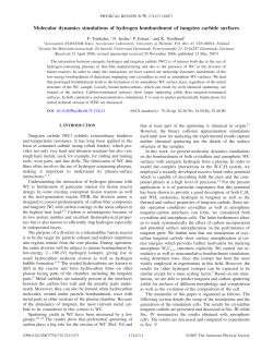 Molecular dynamics simulations of hydrogen bombardment of