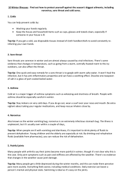 information leaflet - The Wolds Practice