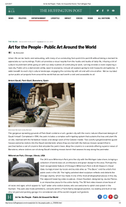 Art for the People - Public Art Around the World