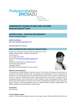 COMPARATIVE STUDIES OF IDEAS AND CULTURES Doctoral Study