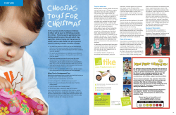 Choosing Toys for Christmas