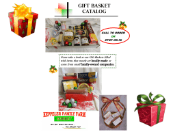 gift basket catalog - Keppeler`s Country Corner 3211 County Rd. 6