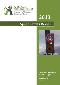 Speed Limits Review