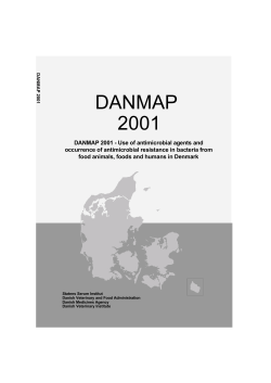DANMAP 2001