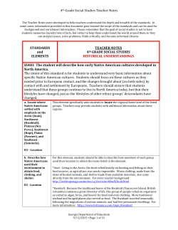 Grade 4 - Georgia Standards