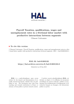 Payroll Taxation, qualifications, wages and unemployment