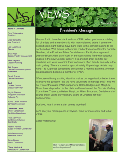 March - VASA Gallery and Studios