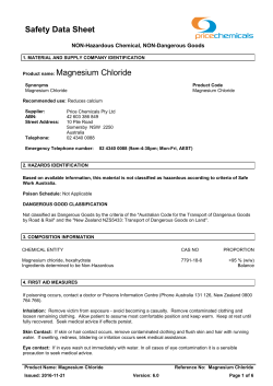 Magnesium Chloride