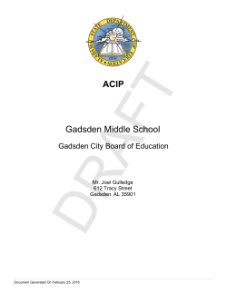 Continuous Improvement Plan