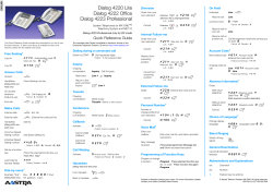 #11# **( 0- 9) Dir 3 3 8 8 8 6 d #37# н #21# н # н #22# н *10* ( 1