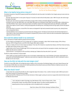 HEAL Act Fact Sheet - Illinois Public Health Association