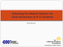 An Early Introduction to K-12 students