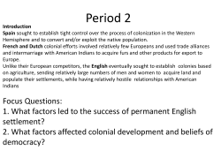 Period 1 - TeacherWeb