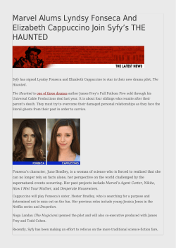 Marvel Alums Lyndsy Fonseca And Elizabeth