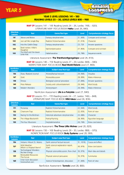 YEAR 5 - Reading Eggspress
