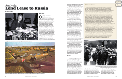 Lend Lease to Russia - World At War Magazine