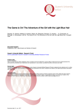 Case File #1 - Queen`s University Belfast