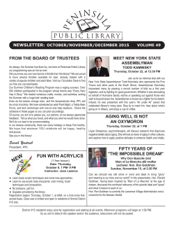 fun with acrylics - Peninsula Public Library