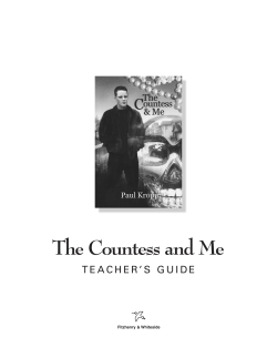 The Countess and Me - Fitzhenry and Whiteside Limited