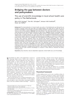Bridging the gap between doctors and