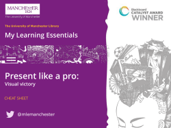 Developing your argument / Organising your ideas