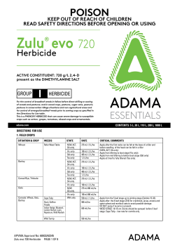 Zulu® evo 720