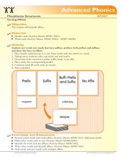 Affix Sort