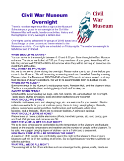 overnight information