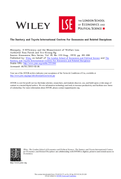 Monopoly, X-Efficiency and the Measurement of Welfare Loss