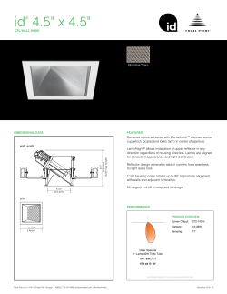 id&reg; 4.5" x 4.5" - Focal Point Lights