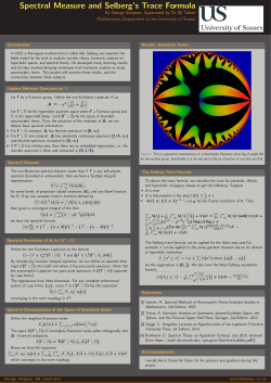 Spectral Measure and Selberg`s Trace Formula