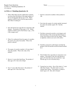 ExamView - A.CED.A.1.ModelingQuadratics1b.tst