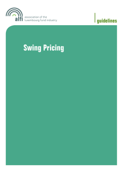 Swing Pricing