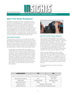Splice Press Recipe Development