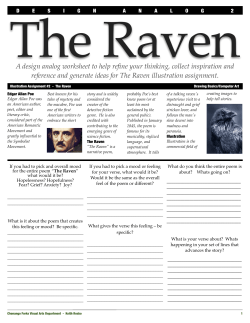 The Raven design analog