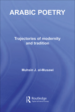 Arabic Poetry: Trajectories of Modernity and Tradition