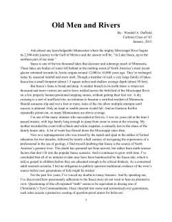 Old Men and Rivers