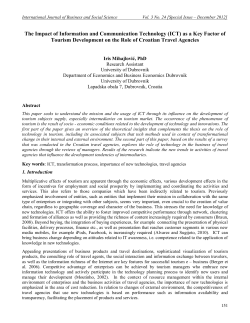 The Impact of Information and Communication Technology (ICT) as
