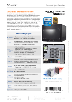 Shuttle XPC Barebone SH81R4