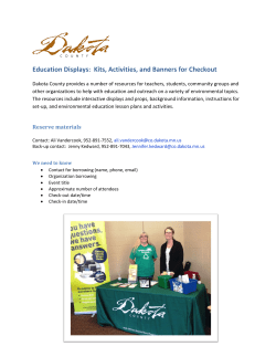 Education Displays: Kits, Activities, and Banners for