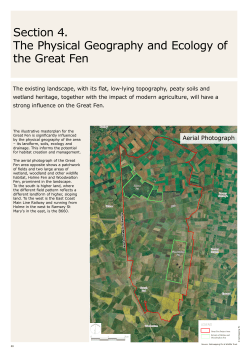 Great Fen Masterplan _Section 4_The Physical Geography