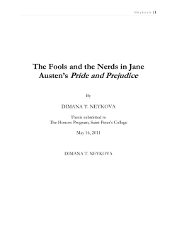 Neykova Honors Thesis - Saint Peter`s University Digital