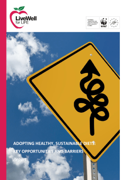 ADOPTING HEALTHY, SUSTAINABLE DIETS: KEY