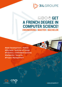 GET A FRENCH DEGREE IN COMPUTER SCIENCE!