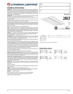 Lithonia 2BLT4 40L ADP LP840 Spec Sheet